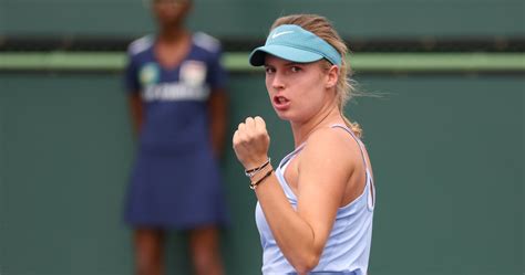 Tennis WTA Charleston Open 2023 Fruhvirtova Knocks Out Teichmann