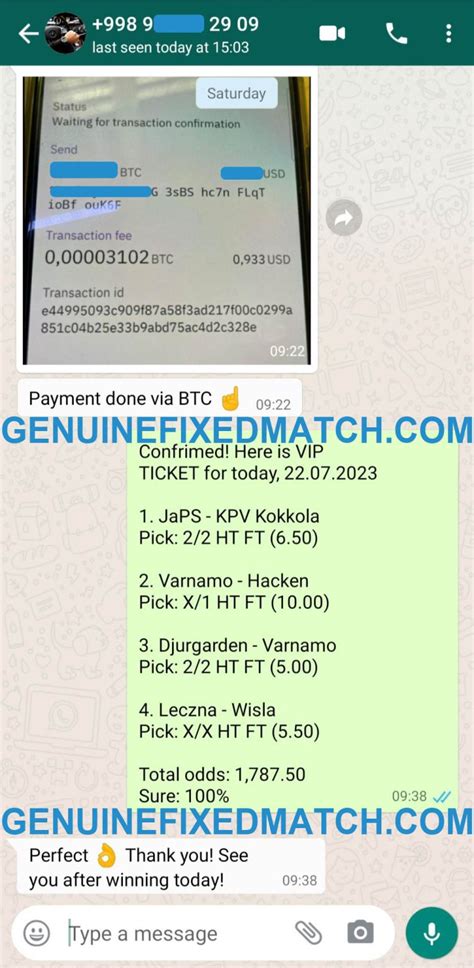 GENUINE FIXED MATCH 100 SURE Best Fixed Matches Football Tips