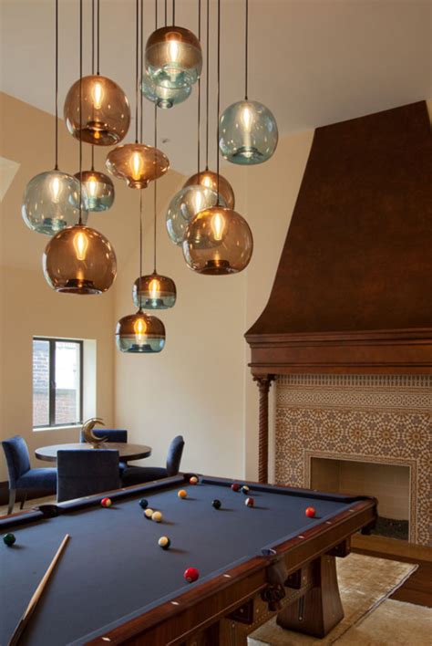 49 Cool Pool Table Lights to Illuminate Your Game Room | Luxury Home ...