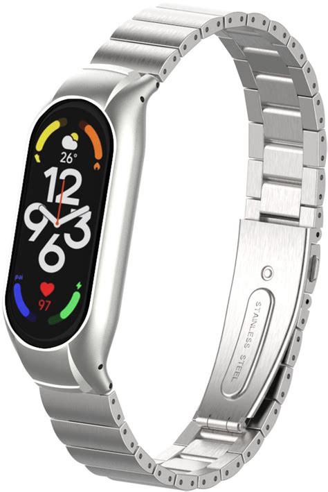 Браслет металлический Beryl для Mi Band 7 (Ми Бэнд 7) купить в Украине ...