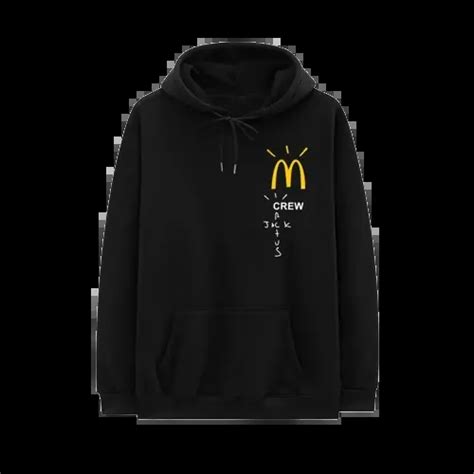 Cactus Jack Mcdonalds Crew Hoodie Travis Scott Merch