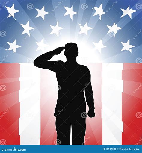 Patriotic Soldier Stock Illustrations 4806 Patriotic Soldier Stock