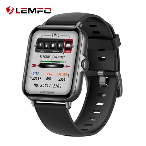 Lemfo Smart Watch New Bluetooth Call Smartwatch Men Itness Tracker