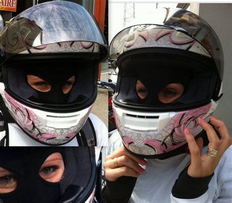 76j4o Female Racers Motorcycle Girl Helmet