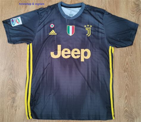 Juventus Third Football Shirt Sponsored By Jeep