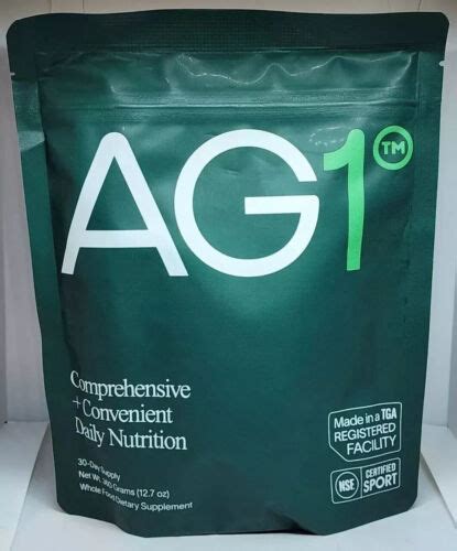 ag athletic greens powder pouch ozg  day supply ebay