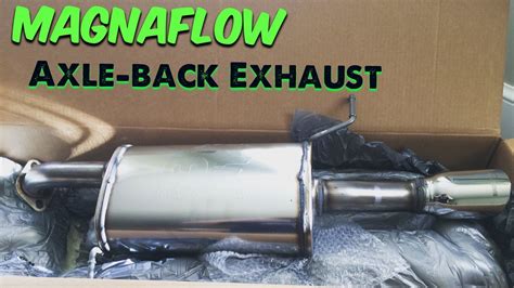 Magnaflow Axle Back Exhaust Install Mazda 2 Youtube