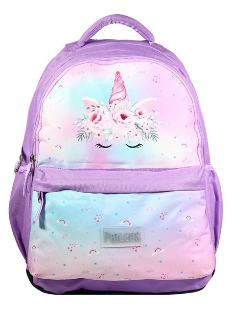 Bagtrotter Sac Dos Compartiments Phileas Violet Licorne Violet