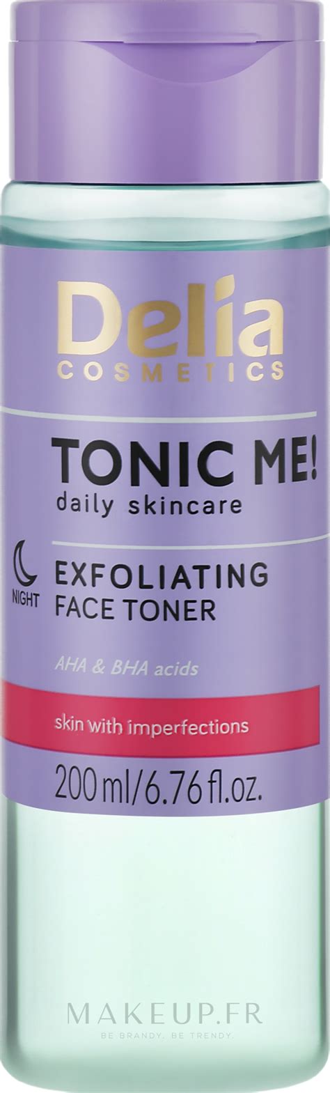 Lotion Tonique Exfoliant L Extrait De Camomille Pour Visage Delia