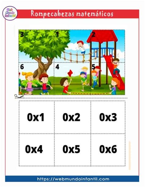 Rompecabezas Matemáticos Para Imprimir En Pdf