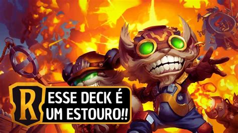 NOVO DECK DE ZIGGS SAMIRA NÃO DECEPCIONOU Modo Eterno Legends of