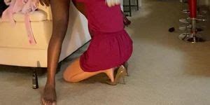 Dirty Blonde Blowjob High Heels Tnaflix