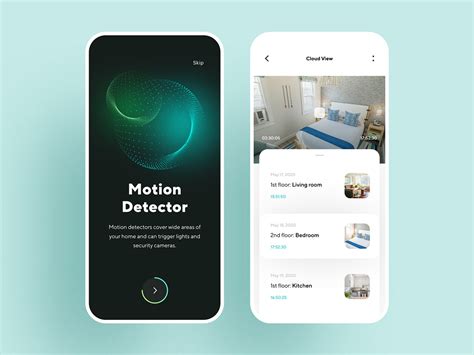 Home Security Camera App Concept by Anton Mihalcov for Awsmd on Dribbble