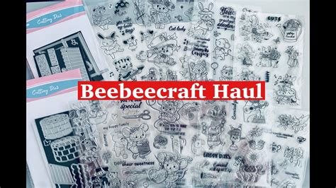 Beebeecraft Haul Beebeecraft Unboxing With Samples YouTube