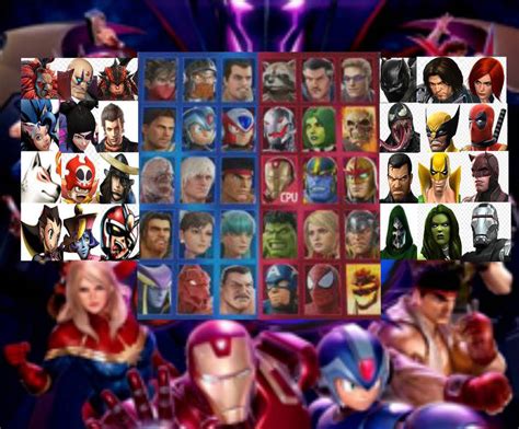 My Marvel Vs Capcom Infinite Roster By Saiyanpikachu On Deviantart