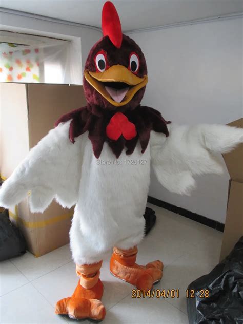 Mascot Rooster Mascot Chicken Cock Costume Custom Fancy Costume Anime