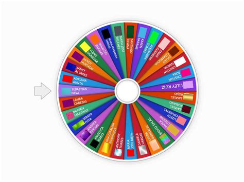 ruleta de los colores random wheel