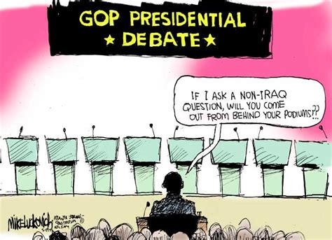 Political Cartoon On 2016 Presidential Race Heats Up By Mike