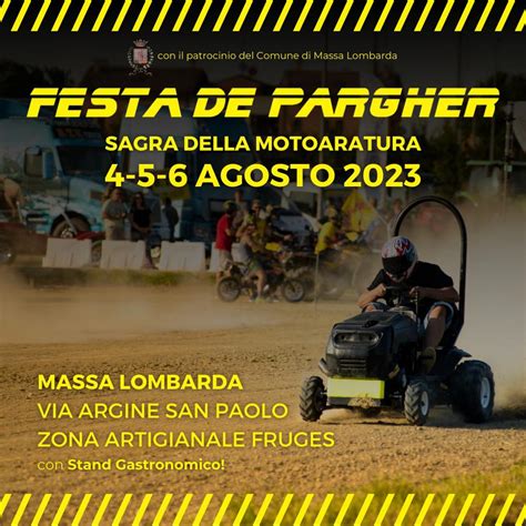 Festa De Pargher Sagra Della Motoaratura Massa Lombarda