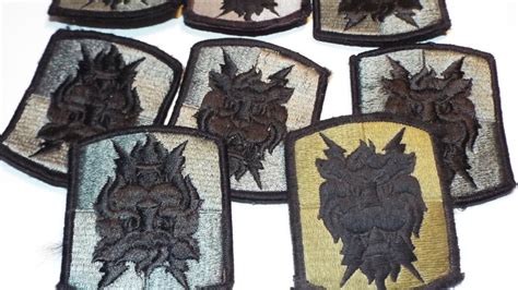 Lot Of 11 Military US Army 35th Signal Brigade ACU Duty Uniform Patch