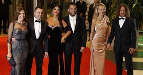 Photo Xavi Hernandez Et Nuria Cunillera Cesc Fabregas Et Daniella