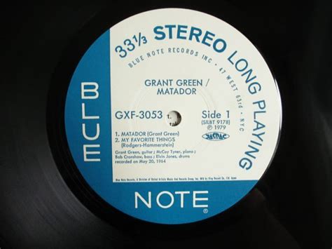 Grant Green Matador Guitar Records