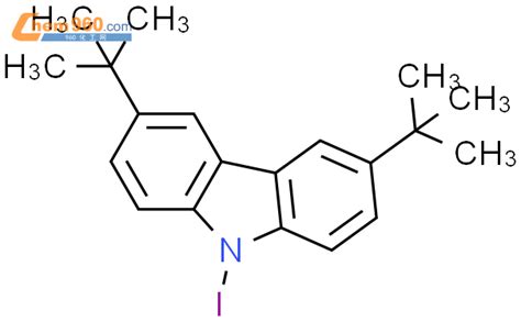 601454 28 8 9H CARBAZOLE 3 6 BIS 1 1 DIMETHYLETHYL 9 IODO CAS号 601454