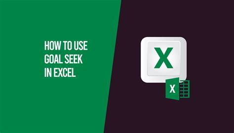 Using Goal Seek in Excel - Excel Nerds