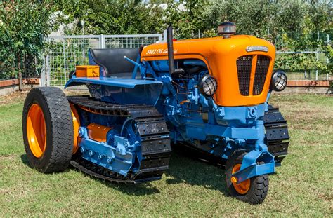 The 1960 Lamborghini 3402 Is One Weird Looking Tractor in Gulf Livery ...