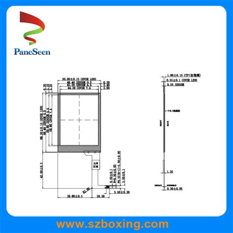 Inch Portrait Screen Capacitive Touchscreen Ctp With Iic Interface