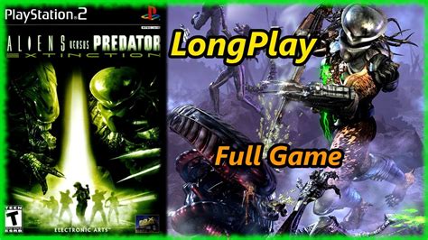 Aliens Versus Predator Extinction Longplay Full Game Walkthrough