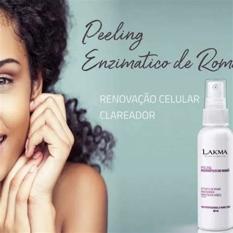 Peeling Enzim Tico De Rom Lakma Clareador Esfoliante Ml