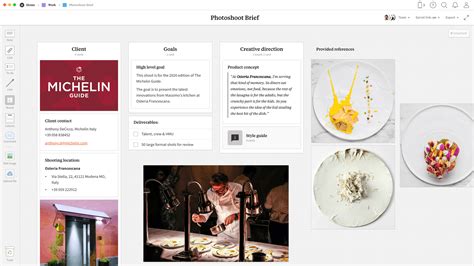 Photoshoot Brief Template And Example Milanote Creative Brief
