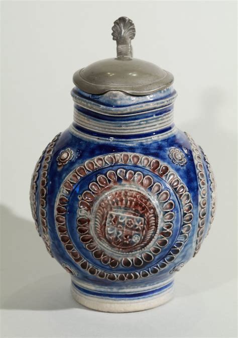 Baroque Westerwald Stoneware Peter Vogt Fayence Und Steinzeug Aus