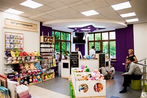 "Краина дитинства", детский супермаркет | Store design, Layout, Scenery