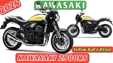 2024 NEW Kawasaki Z900RS Yellow Ball Edition Motorcycle MC YouTube