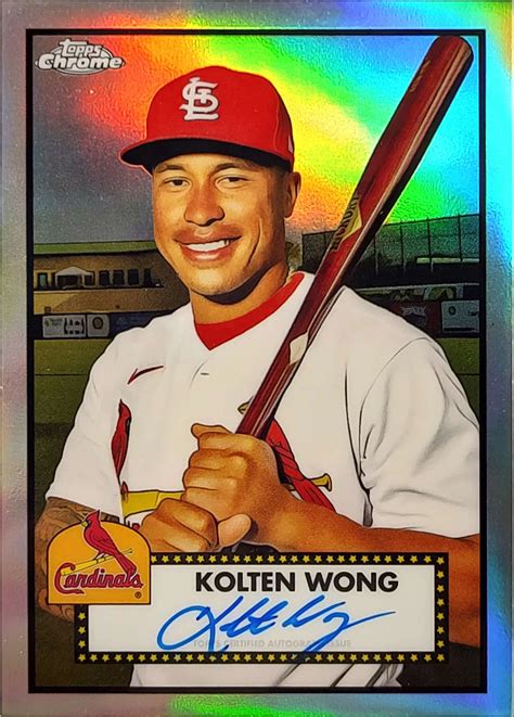 MLB Topps 2021 Chrome Platinum Anniversary Baseball Single Card Kolten