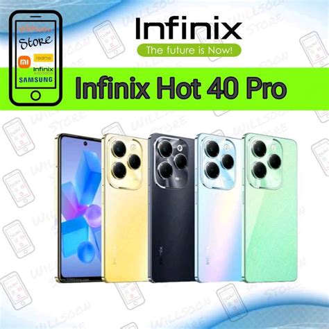 Jual Infinix Hot 40 Pro 8256 Gb Garansi Resmi Di Seller Willsoon Store Tegal Alur Kota