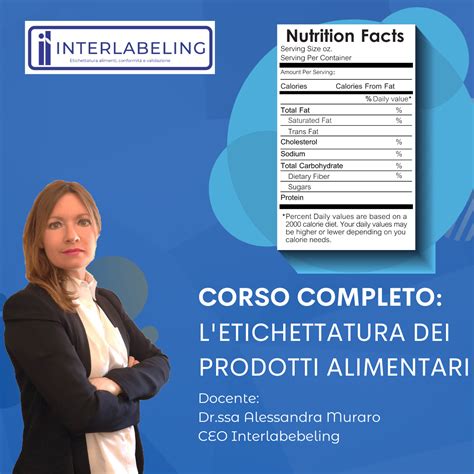 Corso Completo Letichettatura Dei Prodotti Alimentari Interlabeling