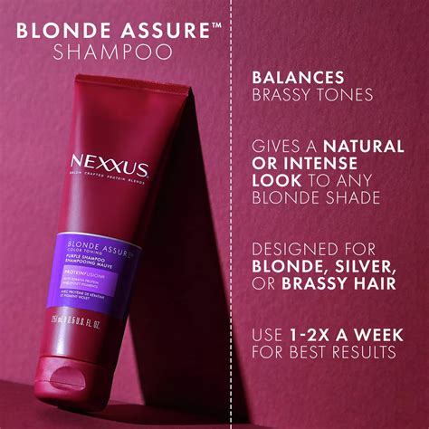 Nexxus Blonde Assure Purple Shampoo - Shop Shampoo & conditioner at H-E-B