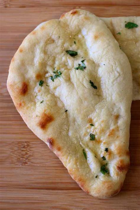 Naan Receta Tradicional Del Pan Indio Flavors