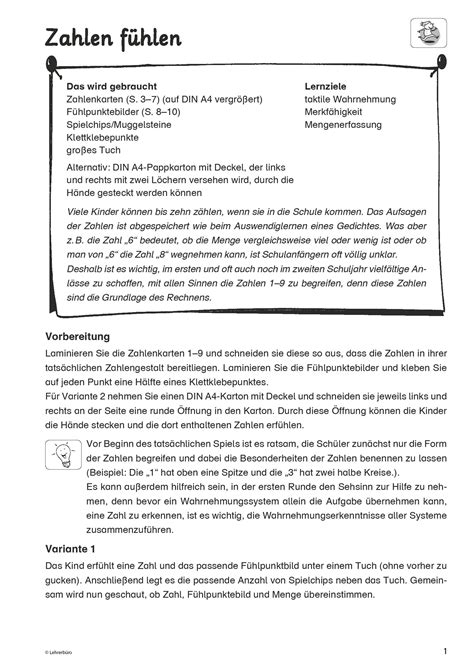 SoPäd Unterrichtsmaterial Diagnostik und Förderung Wahrnehmung schulen