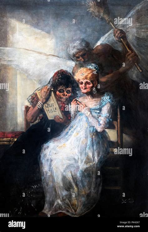 La Pintura De Goya Tiempo O Ancianas Las Viejas O El Tiempo Por