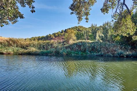 Henares River, Alcala De Henares, Madrid, Spain Stock Image - Image of curve, river: 78930495