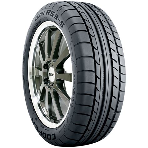 Cooper Tires Zeon Rs S Passenger All Season Tire Passenger Tire Size