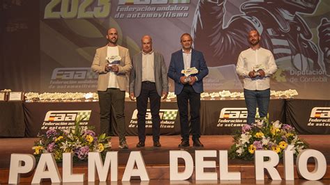 La Federación Andaluza de Automovilismo entrega en la Gala del Motor