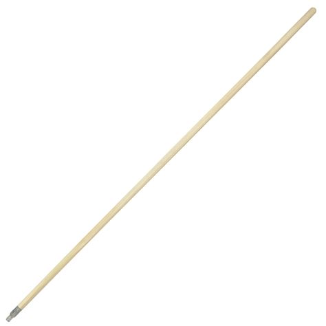 White Cap Kraft Metal Threaded Broom Handle