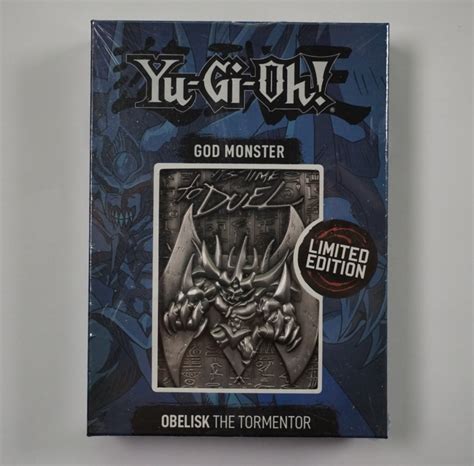 YuGiOh Limited Edition Metal God Card Obelisk The Tormentor Tepe TCG