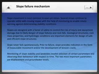 PPT - Types of slope failure PowerPoint Presentation, free download - ID:2434949