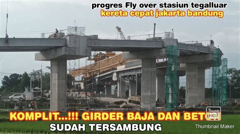 Girder Baja Dan Beton Semakin Rapat Tinggal Pengecoran Lantai Progres